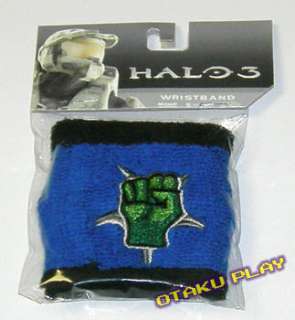 HALO 3 Logo Fist WRISTBAND 2 sided BRAND NEW Licensed  