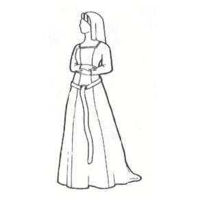  15th Century Kirtle Pattern 