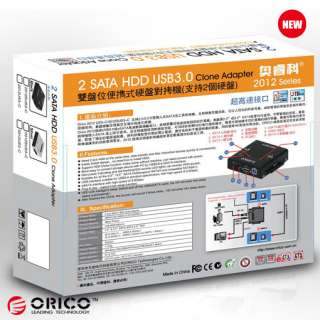 ORICO2 bay Hard Drive HDD Duplicator   Portable One to One Clone(USB3 