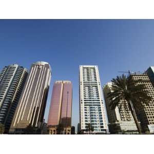 Sheikh Zayed Road, Dubai, United Arab Emirates, Middle East Stretched 