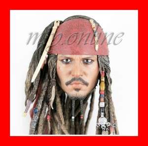   Pirates of the Caribbean 4 CAPTAIN JACK SPARROW Figure 1/6 HEAD  