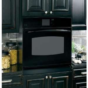 GE PT920DRBB 30 In. Black Built In Single Convection Wall Oven  