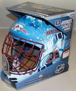 Colorado Avalanche NHL Youth Street Hockey Goalie Mask  