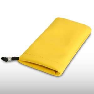   WITH MUSIC YELLOW SOFT CLOTH POUCH CASE BY CELLAPOD CASES Electronics