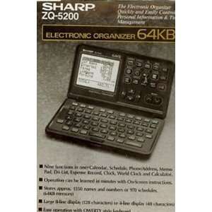  Sharp ZQ 5200 Electronic Organizer [PDA] Electronics