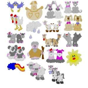  Noahs Ark Baby Designs Collection Embroidery Designs on 