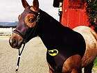 SMALL BATMAN HORSE HOOD COSTUME SLEAZY SLINKY WITH TAIL BAG *GREAT 