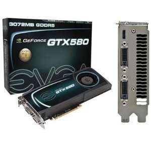  Quality GeForce GTX580 3GB GDDR5 By EVGA Electronics