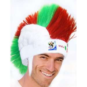  2010 FIFA World Cup South AfricaTM Mohawk Wig for Italy 