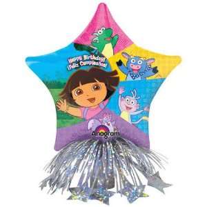  14 Dora Happy Birthday Star Centerpiece