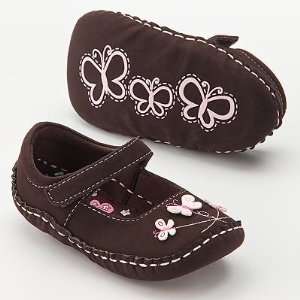 Jumping Beans® Mini Flight Brown Suede Mary Jane Shoes   Toddler Size 