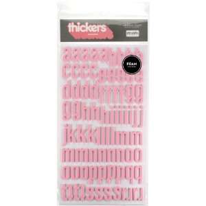  Thickers Foam Alphabet Stickers 6X11 Sheet Daiqu 