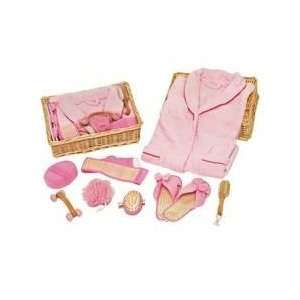  SpaSaktrade 9pc Spa Set in Gift Basket    DISCONTINUED 