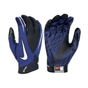   Jet Navy Blue Adult Football Gloves Size Medium