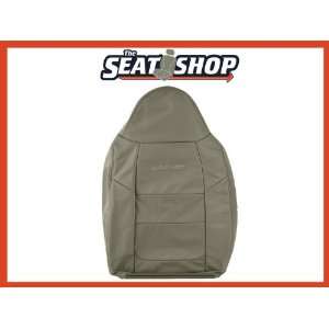  2001 Ford F250/350 Grey Leather Seat Cover LH Top w 