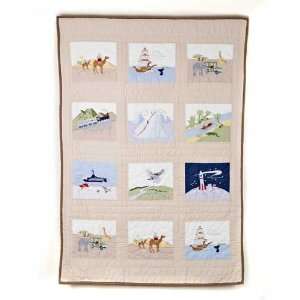  Adventure Nursery Quilt Baby