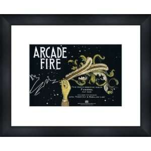 ARCADE FIRE Funeral   Custom Framed Original Ad   Framed Music Poster 