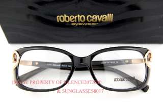 New Roberto Cavalli Eyeglasses Frames 545 001 BLACK  