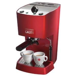  Gaggia New 12700 Red Espresso Machine    