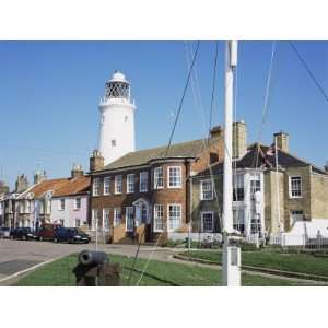  Lighthouse from St. James Green, with Cannon, Southwold 