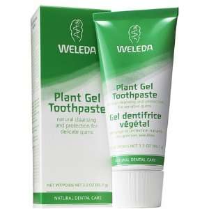 Weleda Plant Gel Toothpaste for Sensitive Gums 3.3 oz (Quantity of 4)