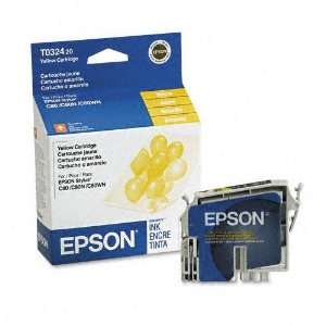 Epson T032420 Yellow OEM Genuine Inkjet/Ink Cartridge 