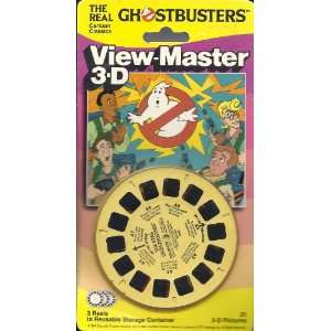   Real Ghostbusters View Master 3 Reel Set   21 3 D Images Toys & Games