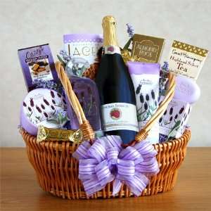  Sparkling Lavender Gift Basket for Women 