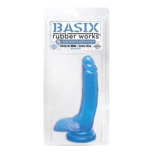  Basix 8 Suction Cup Thicky Blue