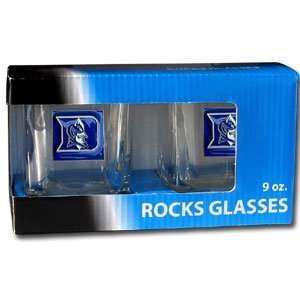  Duke Blue Devils 9 oz Rocks Glass