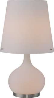 Lite Source Satinata Frost Glass Table Lamp 20999  