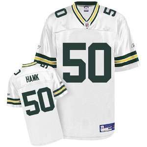  Green Bay Packers A.J. Hawk White Replica Football Jersey 