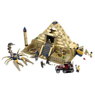  NIB Lego Pharaohs Quest 7327 Scorpion Pyramid Pharaoh Building Set 
