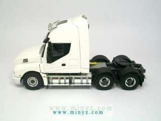 Tracteur Iveco Strator Torpedo 6x4 Blanc   WSI 1/50  