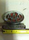 Vintage AAA National Award Grill Badge License Plate Topper  