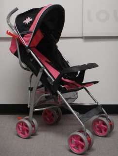 New Pink Lightweight Single Child Baby Umbrella Stoller  