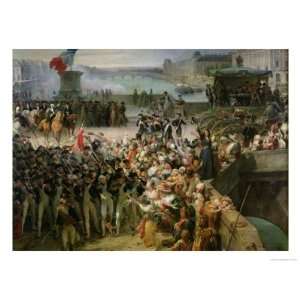 The Garde Nationale de Paris Leaves to Join the Army in September 1792 