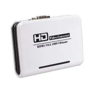  HDMI to VGA Audio Video Converter 1080P   UK Plug 