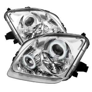 Honda Prelude Ccfl Projector Headlights / Head Lamps/ Lights   Chrome 