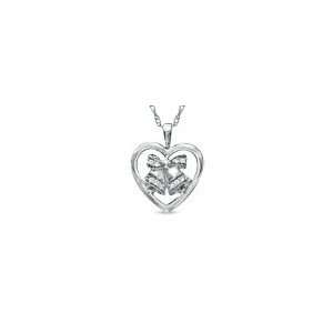  Bells Heart Shaped Pendant in Sterling Silver ss word charms Jewelry