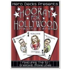    Hero Decks   Hooray For Hollywood   Playing Cards Toys & Games