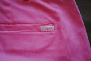 LIZ GOLF CLAIBORNE PINK PANTS 10 NWOT LPGA STYLE LADIES  