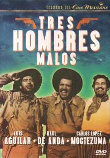 TRES HOMBRES MALOS (1949) LUIS AGUILAR NEW DVD  