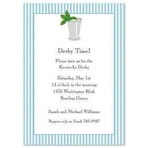  Mint Julep Invitation Adult Birthday Invitations Health 