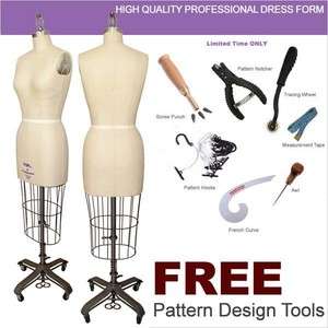 PGM Dress Form Mannequin for Sewing / Draping  