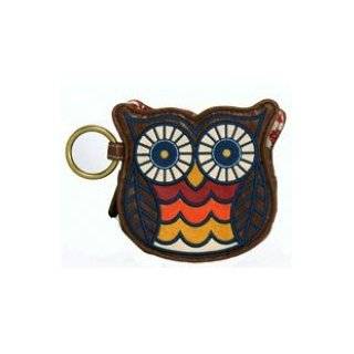 Loungefly Hoot Owl Mini Wallet Vegan Clutch Coin Purse with Brass 