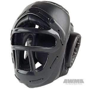 Martial Arts Headgear Guard Face Shield Cage Equipment  