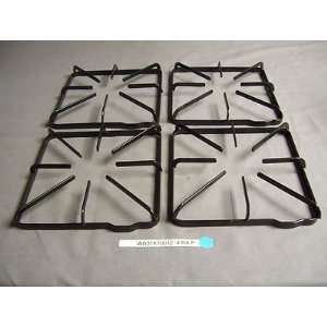  WB31K10012 4 RANGE BURNER GRATE 4 LOT GE KENMORE HOTPOINT 