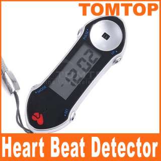 Digital Heart Beat Detector Keychain Heart Rate Tester Monitors 
