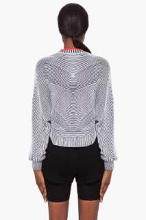 Alexander Wang Cropped Tonal Sweater for women  